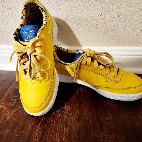 "USED" Reebok Unisex-Child Club C Sneaker - Picture 7 of 8